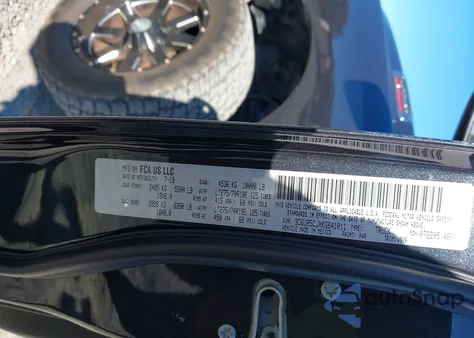 2019 Ram 2500 Tradesman 4X4 6'4 Box z USA, uszkodzony, nr VIN 3C6UR5CJXKG641011